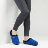 imageULTRAIDEAS Womens Cozy FleeceLined Memory Foam Slippers with AntiSlip Rubber Sole for IndoorOutdoorMidnight Blue