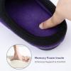 imageULTRAIDEAS Womens Cozy FleeceLined Memory Foam Slippers with AntiSlip Rubber Sole for IndoorOutdoorRoyal Purple