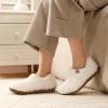 imageULTRAIDEAS Womens Indoor Loafer House Slippers with Memory Foam Ladies Warm Closed Back House Shoes with NonSlip Outdoor Rubber SoleBeige