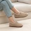 imageULTRAIDEAS Womens Indoor Loafer House Slippers with Memory Foam Ladies Warm Closed Back House Shoes with NonSlip Outdoor Rubber SoleClay
