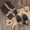imageULTRAIDEAS Mens Austin Moccains Knit Slippers with TieGrey