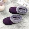 imageULTRAIDEAS Womens Memory Foam House Slippers with Hard Bottom Fur Lined House Shoes with NonSlip Rubber Sole for Indoor ampamp OutdoorPurple