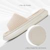 imageNineCiFun Unisex Summer House Slippers Indoor and Outdoor SlipOn Home Bedroom Shoes for Women and MenBeige