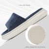 imageNineCiFun Unisex Summer House Slippers Indoor and Outdoor SlipOn Home Bedroom Shoes for Women and MenNavy