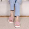 imageNineCiFun Unisex Summer House Slippers Indoor and Outdoor SlipOn Home Bedroom Shoes for Women and MenPink