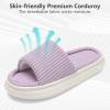 imageNineCiFun Unisex Summer House Slippers Indoor and Outdoor SlipOn Home Bedroom Shoes for Women and MenPurple