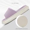 imageNineCiFun Unisex Summer House Slippers Indoor and Outdoor SlipOn Home Bedroom Shoes for Women and MenPurple
