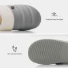 imageNineCiFun Womens Cozy Fuzzy Slippers Memory Foam Plush Soft NonSlip House Shoes Warm Indoor Outdoor SlippersGrey