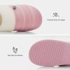 imageNineCiFun Womens Cozy Fuzzy Slippers Memory Foam Plush Soft NonSlip House Shoes Warm Indoor Outdoor SlippersPink