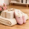 imageNineCiFun Womens Cozy Fuzzy Slippers Memory Foam Plush Soft NonSlip House Shoes Warm Indoor Outdoor SlippersPink