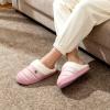 imageNineCiFun Womens Cozy Fuzzy Slippers Memory Foam Plush Soft NonSlip House Shoes Warm Indoor Outdoor SlippersPink