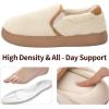 imageULTRAIDEAS Womens Indoor ampamp Outdoor Loafer House Slippers  Faux Fur Memory Foam NonSlip Hard Sole for WinterNature