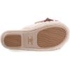 image:imageULTRAIDEAS Womens Fuzzy Slippers with Bow and Memory Foam Ladies Cute Slipon House Slippers for Indoor Use