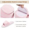 image:imageNineCiFun Adjustable Slippers for Women with Hook amp Loop Strap  Open Toe Breathable House Shoes Memory Foam NonSlip Indoor OutdoorPink