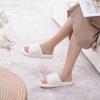 image:imageNineCiFun Cozy Adjustable Slippers for Women  Plush OpenToe Design with Memory Foam Customizable Fit for AllDay Relaxation Soft House Shoes for Indoor ComfortBeige