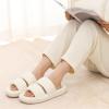 image:imageNineCiFun Open Toe Slippers for Women Plush Fuzzy House Slippers with Memory Foam NonSlip Indoor Outdoor Slides DoubleStrap Cozy Comfort ShoesBeige