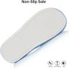 image:imageNineCiFun Slippers for Women Summer Open Toe  Breathable Slip On House Slippers with Memory Foam NonSlip Comfy Indoor SlidesBlue