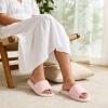 image:imageNineCiFun Slippers for Women Summer Open Toe  Breathable Slip On House Slippers with Memory Foam NonSlip Comfy Indoor SlidesPink