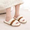 image:imageNineCiFun Womens Fuzzy Opentoe Slippers Memory Foam Indoor House Slides Ladies Home Shoes for SummerCamel
