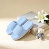 image:imageNineCiFun Womens Open Toe House Slippers  Memory Foam Slippers with Plush Faux Fur NonSlip Lightweight Indoor Outdoor Slides SlipOn StyleBlue