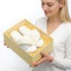 image:imageNineCiFun Womens Opentoe House Slippers Memory Foam Bedroom Fuzzy Slipper Slides for Women Indoor Home Shoes for SummerBlue