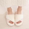 image:imageNineCiFun Womens Opentoe House Slippers Memory Foam Bedroom Fuzzy Slipper Slides for Women Indoor Home Shoes for SummerPink