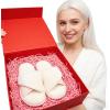 image:imageNineCiFun Womens Opentoe House Slippers Memory Foam Bedroom Fuzzy Slipper Slides for Women Indoor Home Shoes for SummerPink