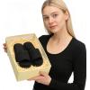 image:imageNineCiFun Womens Opentoe House Slippers Memory Foam Indoor Slipper Slides Cute Summer Home Shoes for WomenBlack