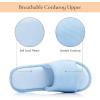 image:imageNineCiFun Womens Opentoe House Slippers Memory Foam Indoor Slipper Slides Cute Summer Home Shoes for WomenBlue