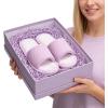 image:imageNineCiFun Womens Opentoe House Slippers Memory Foam Indoor Slipper Slides Cute Summer Home Shoes for WomenPurple