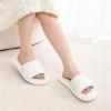 image:imageNineCiFun Womens Opentoe House Slippers Memory Foam Indoor Slipper Slides Cute Summer Home Shoes for WomenWhite