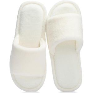image:imageNineCiFun Slippers for Women Summer Open Toe  Breathable Slip On House Slippers with Memory Foam NonSlip Comfy Indoor SlidesCream White
