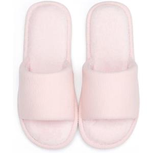 image:imageNineCiFun Womens Opentoe House Slippers Memory Foam Indoor Slipper Slides Cute Summer Home Shoes for WomenPink