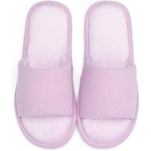image:imageNineCiFun Womens Opentoe House Slippers Memory Foam Indoor Slipper Slides Cute Summer Home Shoes for WomenPurple