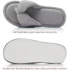 image:imageNineCiFun Summer Slippers for Women  Flip Flops Memory Foam House Slippers Open Toe Indoor Lightweight ShoesGrey
