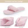 image:imageNineCiFun Summer Slippers for Women  Flip Flops Memory Foam House Slippers Open Toe Indoor Lightweight ShoesPink