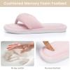 image:imageNineCiFun Summer Slippers for Women  Flip Flops Memory Foam House Slippers Open Toe Indoor Lightweight ShoesPink