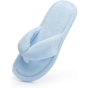 image:imageNineCiFun Summer Slippers for Women  Flip Flops Memory Foam House Slippers Open Toe Indoor Lightweight ShoesBlue