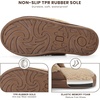 image:imageParlovable Womens Memory Foam House Slippers Warm Polar Fleece Lined Faux Fur NonSlip Rubber Sole Indoor Outdoor Machine Washable Comfort ShoesCamel