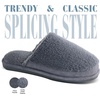 image:imageParlovable Womens Memory Foam House Slippers Warm Polar Fleece Lined Faux Fur NonSlip Rubber Sole Indoor Outdoor Machine Washable Comfort ShoesGrey