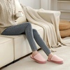 image:imageParlovable Womens Memory Foam House Slippers Warm Polar Fleece Lined Faux Fur NonSlip Rubber Sole Indoor Outdoor Machine Washable Comfort ShoesPink