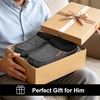 image:imageULTRAIDEAS Mens Indoor Outdoor Slippers Memory Foam Moccasin Clog House Shoes Breathable Slip on Rubber Sole Gift for Men FatherBlackGrey