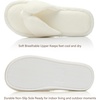 image:imageNineCiFun Summer Slippers for Women  Flip Flops Memory Foam House Slippers Open Toe Indoor Lightweight ShoesBeige