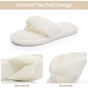 image:imageNineCiFun Summer Slippers for Women  Flip Flops Memory Foam House Slippers Open Toe Indoor Lightweight ShoesBeige