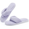 image:imageNineCiFun Summer Slippers for Women  Flip Flops Memory Foam House Slippers Open Toe Indoor Lightweight ShoesPurple