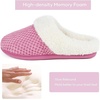 image:imageULTRAIDEAS Womens Breathable House Slippers with Memory Foam Lightweight Cotton Blend Lining Indoor Outdoor Slip On Design Non Slip Rubber Sole for Bedroom Machine WashableLavender Purple
