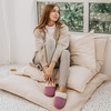 image:imageULTRAIDEAS Womens Breathable House Slippers with Memory Foam Lightweight Cotton Blend Lining Indoor Outdoor Slip On Design Non Slip Rubber Sole for Bedroom Machine WashablePurple