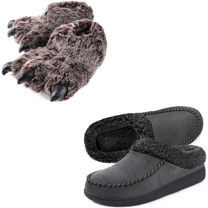 image:imageULTRAIDEAS Mens Nealon Moccasin Clog Slipper Slip on IndoorOutdoor House ShoesBlack 1112