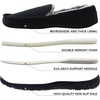 image:imageLulex Moccasins for Men House Slippers Indoor Outdoor Plush Mens Bedroom Shoes with Hard SoleBlack a