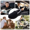 image:imageLulex Moccasins for Men House Slippers Indoor Outdoor Plush Mens Bedroom Shoes with Hard SoleBlack a